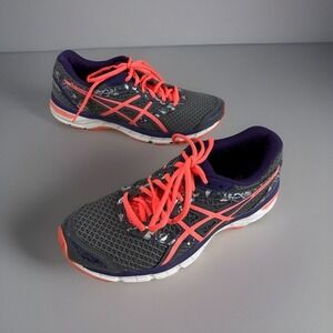 ASICS Gel Excite‎ 4 - Womens running sneakers shoe coral/purple T6E8N - SIZE 7.5